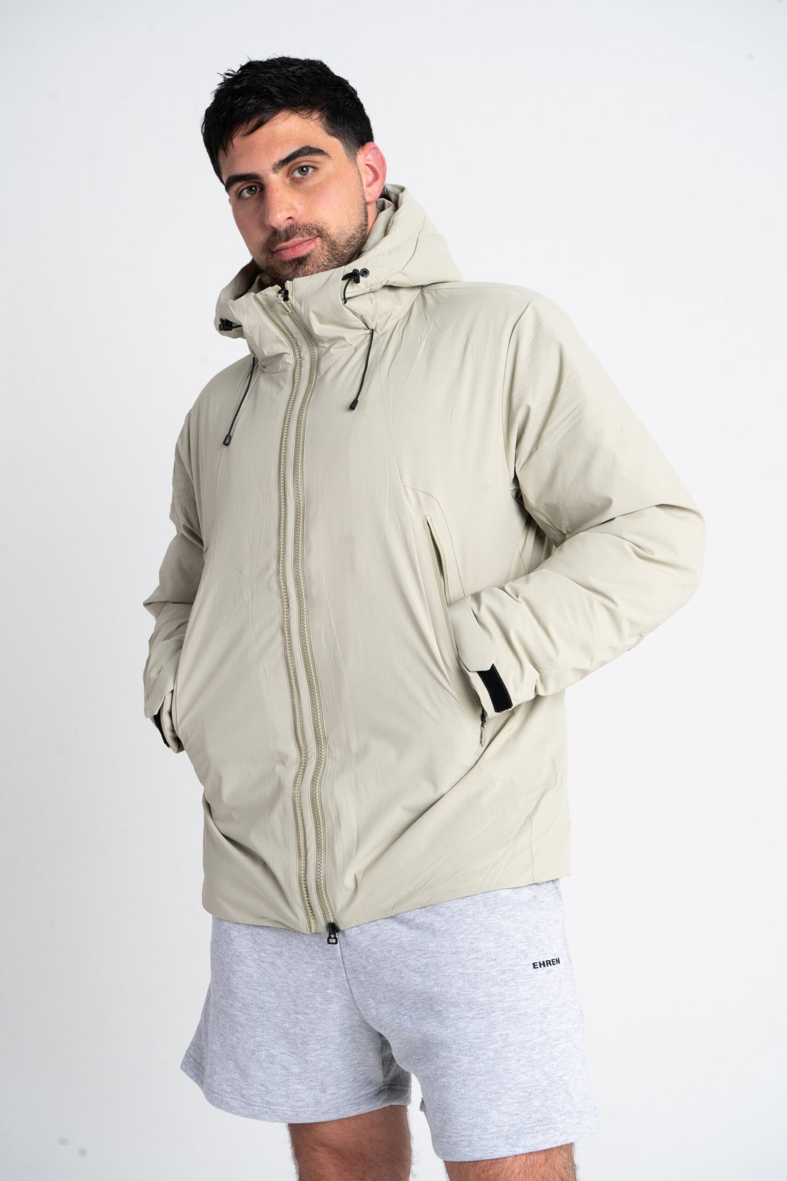 Camperon acolchado con capucha hombre ZCB17