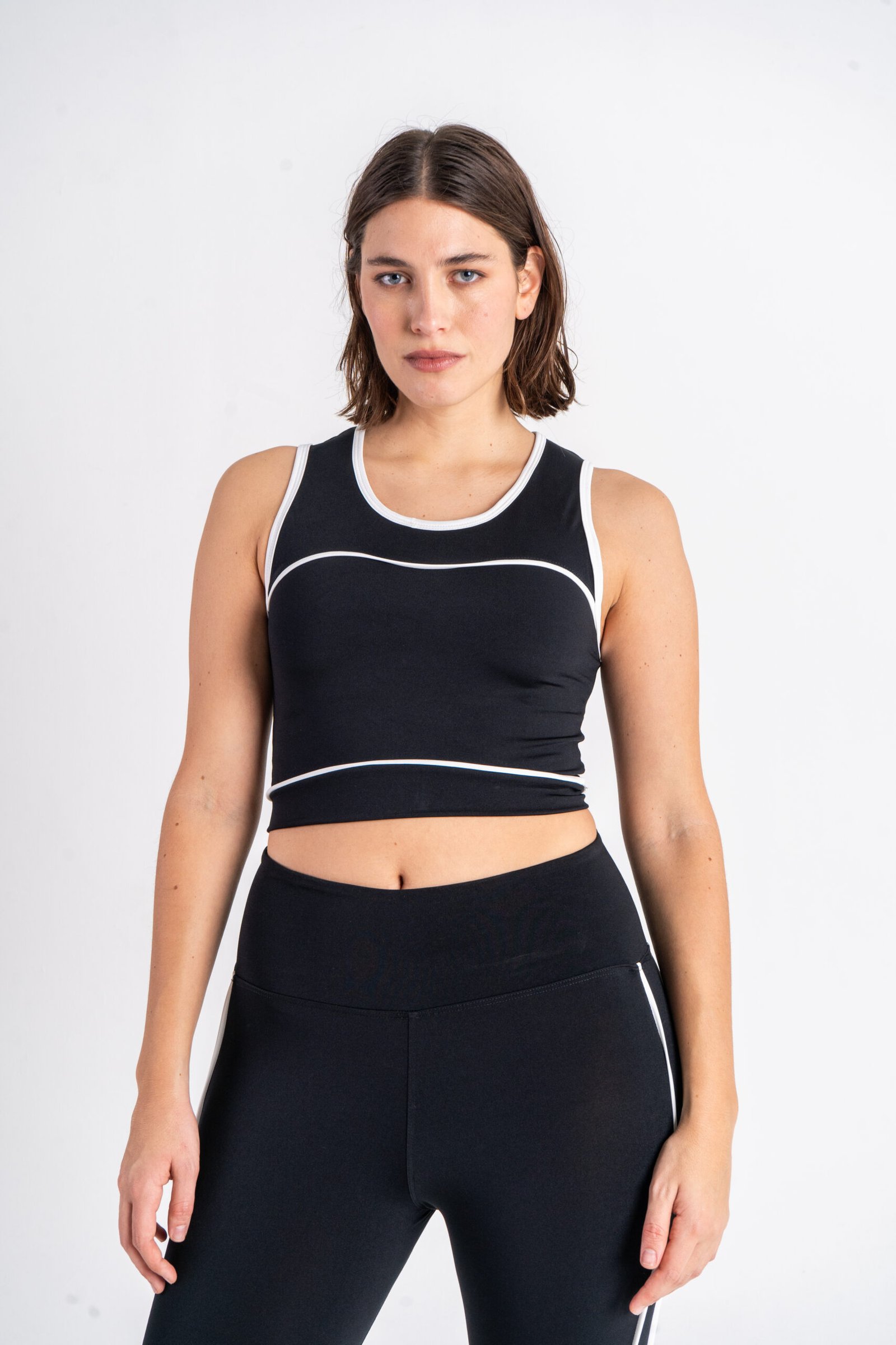 Top longline con recorte envivado delantero ATC63
