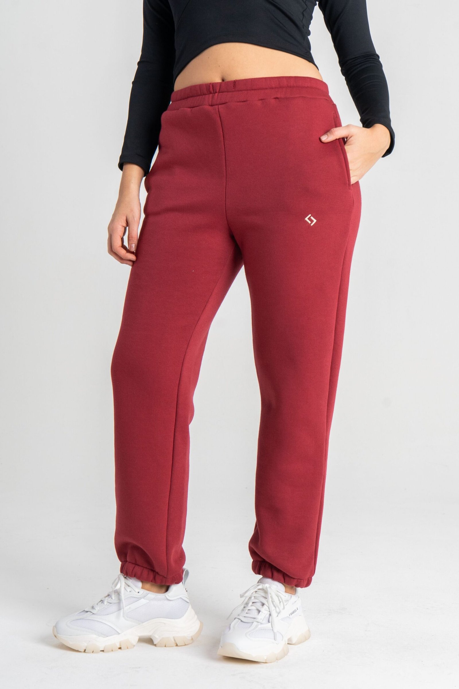 Jogger frizado con elastico con puño AP16